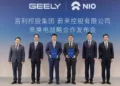 Geely takes 30% stake in Nio Power in battery-swapping deal