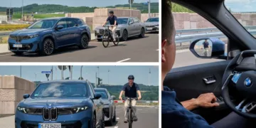 BMW Neue Klasse expands standard active safety with door-opening delay