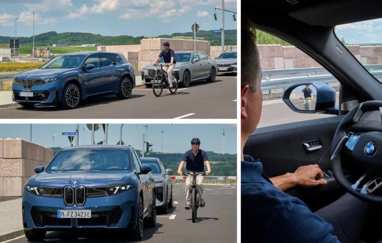 BMW Neue Klasse expands standard active safety with door-opening delay