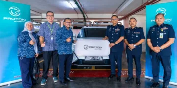 Police tests Proton e.MAS 5, e.MAS 7 and e.MAS 7 PHEV for fleet use