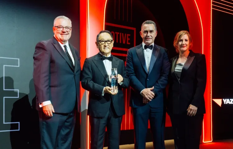 Toyota chairman Akio Toyoda inducted into Automotive Hall of Fame