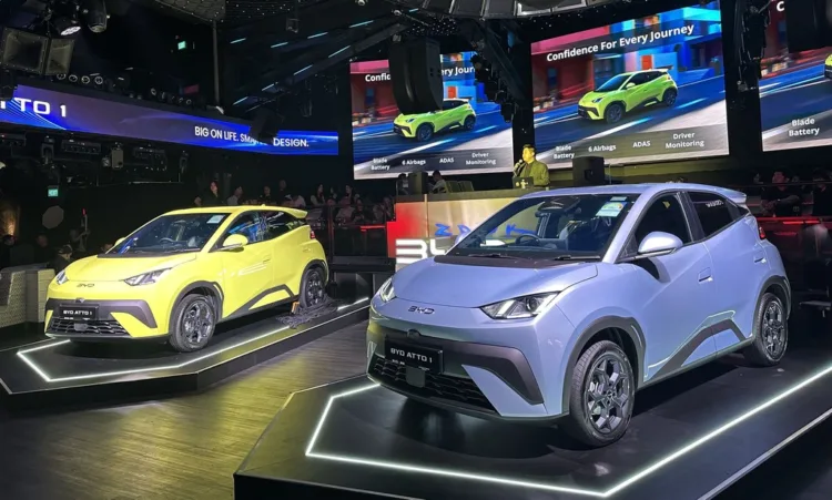 BYD Atto 1 debuts in Singapore with 322km WLTP range