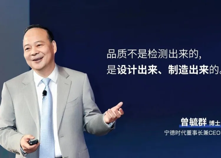 CATL chairman and CEO Robin Zeng.
