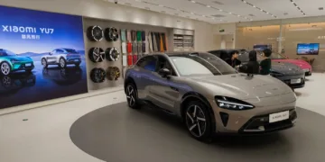 A Xiaomi showroom in China.