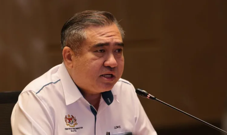 File pic of Anthony Loke: Ministry of Transport Malaysia/Facebook