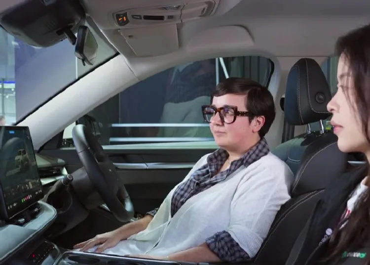 Screengrab from Cerence AI video.