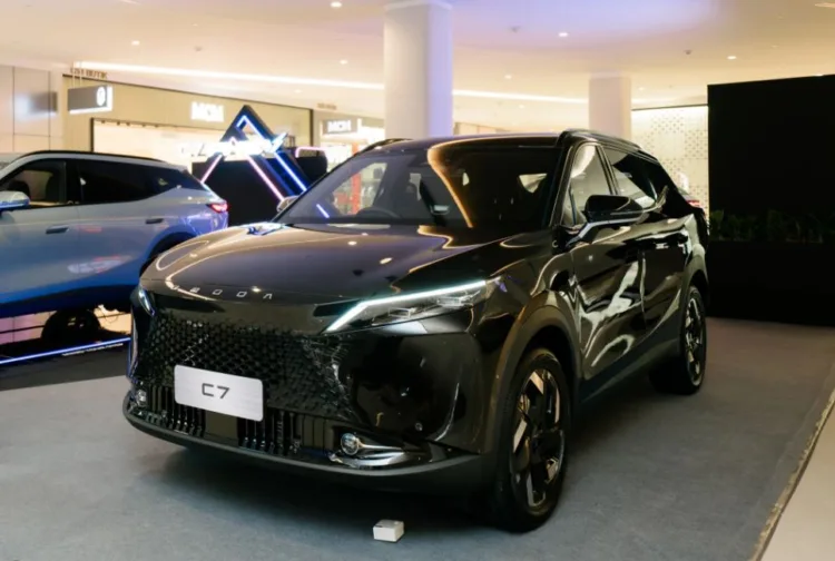 Omoda C7 to gain 5kWh self-charging hybrid variant