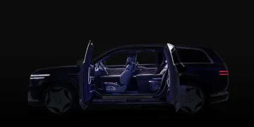 Genesis GV90 Neolun coach doors achieve 12% higher body rigidity