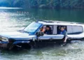 Jetour G700 Ark Edition shows off amphibious capability in water trial