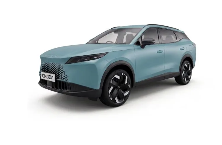 Omoda 7 SHS-P shown. Omoda has yet to release dedicated images of the new SHS-H version.