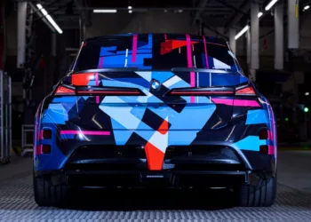 Electric BMW M3.