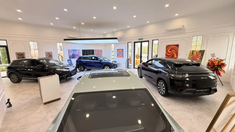 BYD Rawang opens castle-inspired showroom with space for local artists