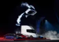 Tesla unveils flying Roadster with SpaceX thrusters, production set for 2028