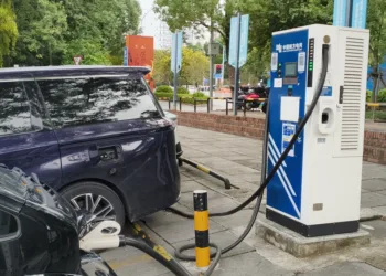 China EV charging.