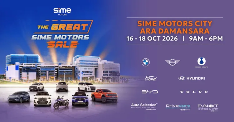 Sime Motors Sale offers car rebates of up to RM52,000 until Oct 18