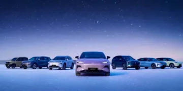 Geely product range.