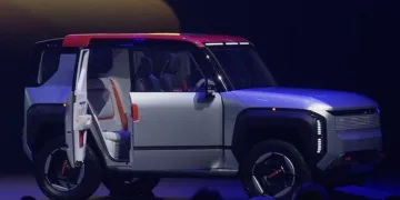Model K+ reference vehicle.